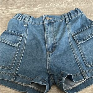 Denim Blue Women's Shorts